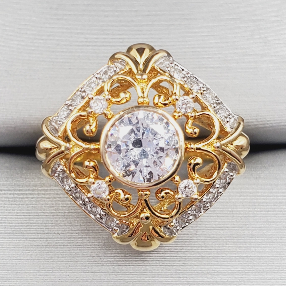 Yellow Gold Filigree Ring